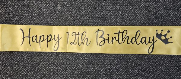 Personalised Sash - Image 2